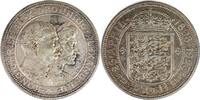 Denmark 2 Kroner Christian X - Silver Wedding Anniversary -