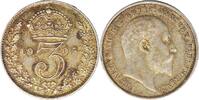 United Kingdom 3 Pence King Edawrd VII -