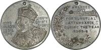United Kingdom Historical medal King Edward VII / For punctual attendance during the year -