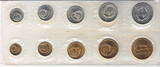 Russland 2,06 Rubel 1968 Kursmünzensatz 9 Münzen, 1 Token BU in Original-Folie