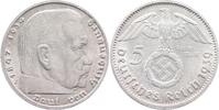 Drittes Reich 5 Reichsmark Hindenburg -