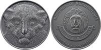 Burundi 5000 Francs Silber The African Baby Five, Leopard -
