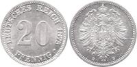 Kaiserreich 20 Pfennig kleiner Adler -
