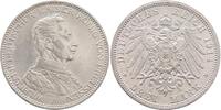 Preußen 3 Mark 1914 A Kaiser in Uniform wz. RF, vorzüglich 26.78 US$  +  shipping