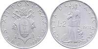 Vatikan 2 Lire Papst Pius XII. 1939-1958 -