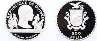 Guinea 500 Sylis Silber Miriam Makeba, Rarität! Auflage nur 500 Stück! -