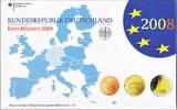 Deutschland 5,88 Euro <i>Kursmünzensatz 2008 Spiegelglanz Original</i> -