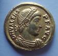 Roman Empire  Valens, 364-378. Solidus Nicomedia ***Pedigree Bank LEU AG 1977-1979*** XF