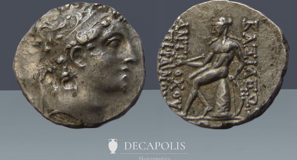 Seleukid Kingdom Antiochos IV Epiphanes 175-164 BC. Antioch on the ...