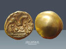 Celtic, Gaule Stater 60-50 BC BELGIQUE, Ambiani. Uniface. XF+ XF+ 1,455.37 US$  +  64.04 US$ shipping