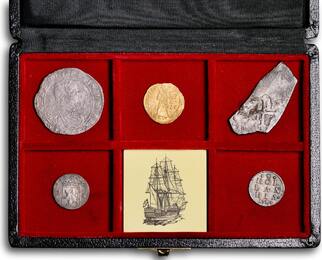Benelux 1725 Gold and Silver Coins from the Akerendam Shipwreck