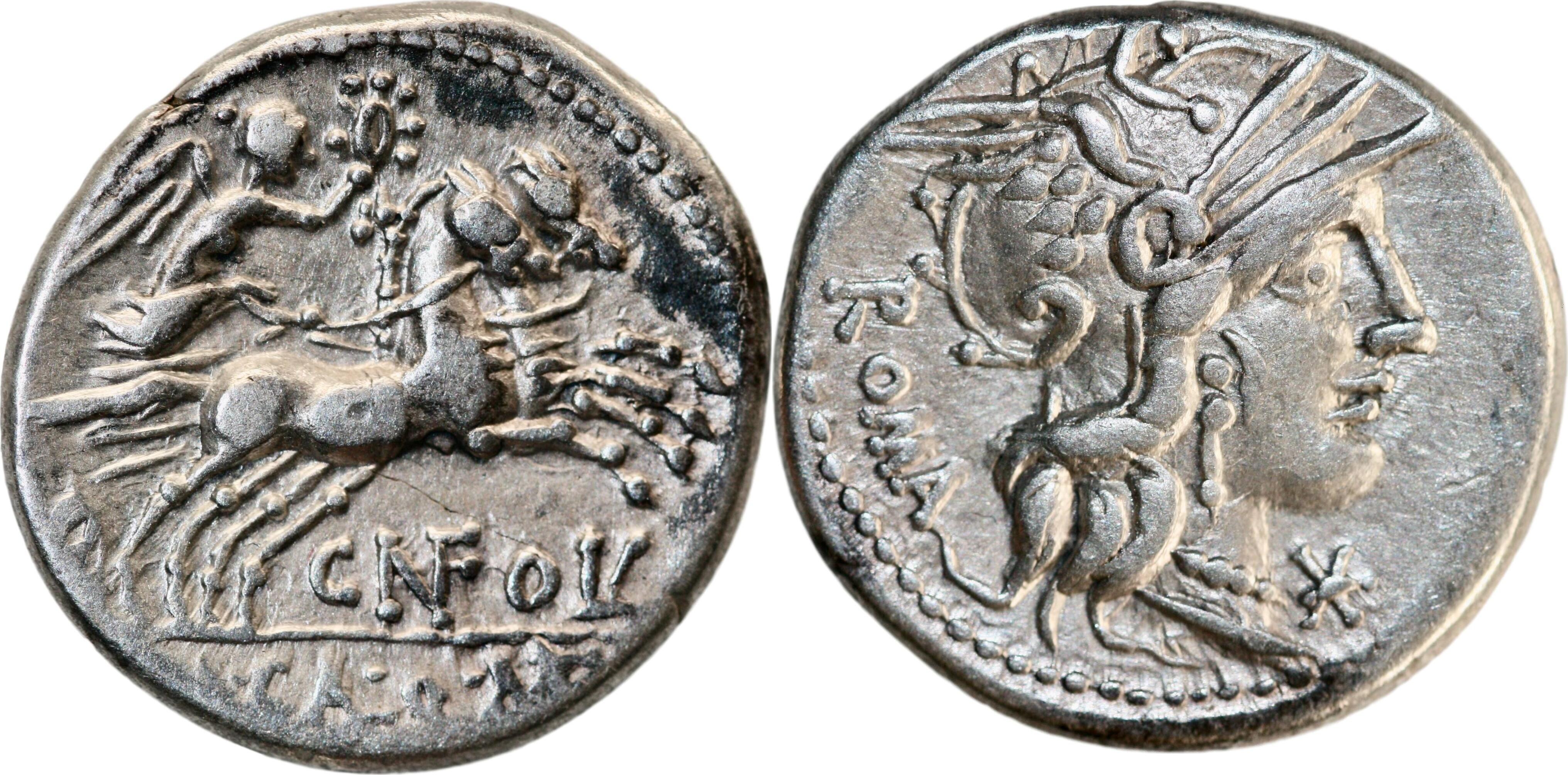 Denarius 117 v. Chr. 117/116 BC (scarce type!) | MA-Shops