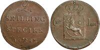 Norway 2 skilling 1827 Norway  346.48 US$  +  19.80 US$ shipping