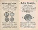 Numismatische und Arch&auml;ologische Zeitschriften Taler 1930 BERLINER M&Uuml;NZB... 507.15 元456.43 元  ＋  70.22 元 运费