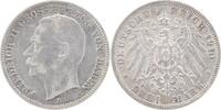 Baden 3 Mark Friedrich II. 1907-1918. -