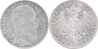 Baden 2 Mark Friedrich I. 1856-1907. -