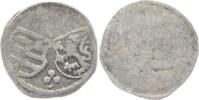 Sachsen-Kurfürstentum Eins. Pfennig Georg allein 1530-1533. oben min. Prägeschw., VF