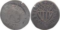 Spanien 12 Dineros (Sueldo) 1686 Carlos II. 1665-1700. Doppelschlag, sch... 468.13 元  ＋  70.22 元 运费