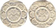 Augsburg-Bistum Brakteat Udalschalk v. Eschenlohe oder Hartwig II. v. Hirnheim 1184-1202 bzw. 1202-1208. -
