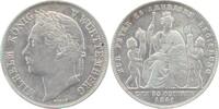 Württemberg Gulden 1841 Wilhelm I. 1816-1864. min. Kr., f. EF
