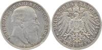 Baden 2 Mark Friedrich I. 1856-1907. -