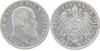 Württemberg 3 Mark Wilhelm II. 1891-1918. -