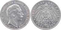 Preussen 3 Mark Wilhelm II. 1888-1918. -