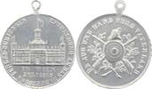Zinn-Medaille (ohne Signatur) 1868 Deutsche Bundesschiessen Deutsches Bundesschiessen Wien 1868 (3.). O.-Öse, vorzüglich