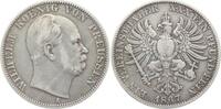 Brandenburg-Preussen Vereins-Taler 1867 A Wilhelm I. 1861-1888. sehr sch&ouml;n 507.15 元  ＋  70.22 元 运费