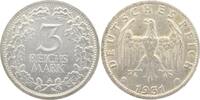 Weimarer Republik 3 Reichsmark 1931 A Weimarer Republik 1918-1933. vorz&uuml;... 2,496.72 元  ＋  109.23 元 运费