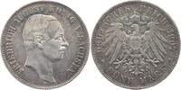 Sachsen 5 Mark 1907 E Friedrich August III. 1904-1918. sehr sch&ouml;n 702.20 元  ＋  70.22 元 运费