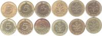 LOT: 5 Pfennig 1950 D Bundesrepublik