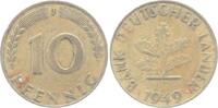 Bank Deutscher L&auml;nder 10 Pfennig 1949 J Bundesrepublik/Bank Deutscher L&auml;... 857.54 元  ＋  70.16 元 运费