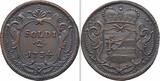 Gorizia 1, 2, 3 soldi 1733-34 (1977), NGC MS70 BN RESTRIKE, "County (1733-1802)" Gorizia 1, 2 1733-34 (1977), NGC MS70 BN RESTRIKE