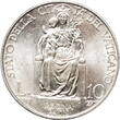 Vatican City 10 lire 1941, NGC MS64, "Pope Pius XII (1939 - 1958)" Vatican City  1941, NGC MS64, "Pope Pius XII (193