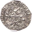 Naples 1 gigliato ND (1309-1343), NGC MS61, "King Roberto d