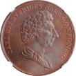 Sweden 2 skilling 1836, NGC MS65 BN, "Charles XIV John (1818-1844)" Wide Top Pop Sweden  1836, NGC MS65 BN, "Charles XIV John (181