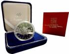 Macau 100 patacas 1983, BU, "Chinese Zodiac - Year of Pig" silver coin BOX/COA