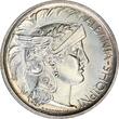 Albania 1 frang ar 1927 R, PCGS MS65, "Kingdom of Albania (1925 - 1938)" Albania  1927 R, PCGS MS65, "Kingdom of Albania (
