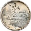 Albania 1 frang ar 1927 R, PCGS MS65, "Kingdom of Albania (1925 - 1938)" Albania  1927 R, PCGS MS65, "Kingdom of Albania (