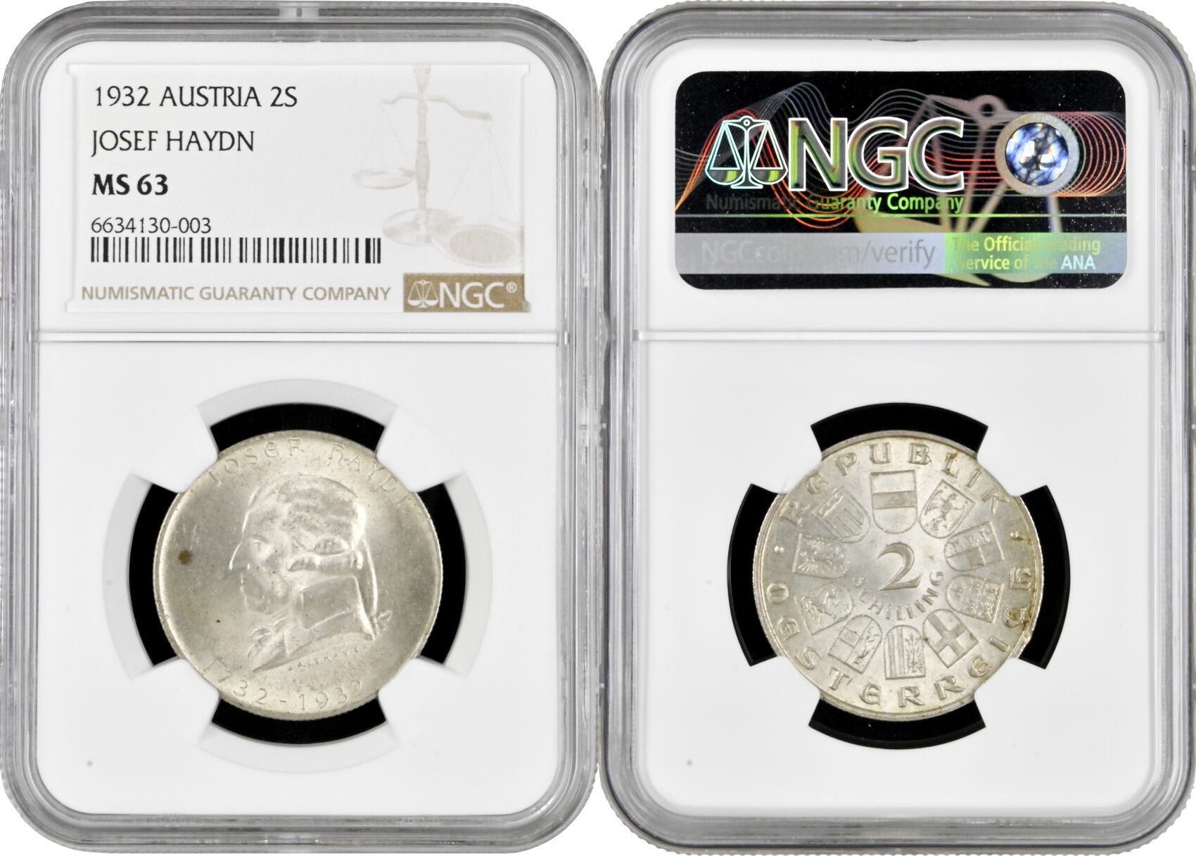 1904年 明治37年　日本円 NGC MS63 スラブ入り 明治37年 新1円銀貨 NGC MS63 - 名古屋 創業70年 時遊屋 古銭