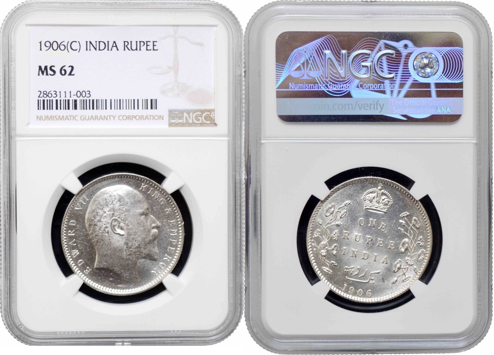 ビカニール MS62 ルピー 銀貨 india rupee インド NGC ビカニール MS62 ルピー 銀貨 india rupee bikanir インド 藩王国 NGC