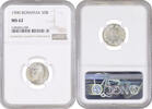50 bani Romania 50 bani 1900, NGC MS62, King Carol I (1881 - 1914) -