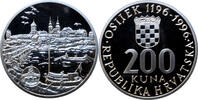 200 kuna Croatia 200 kuna 1996, PROOF, 800th Anniversary - Osijek -