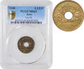 2 1/2 piastres Syria 2 1/2 piastres 1940, PCGS MS65, French protectorate (1921 - 1945) -