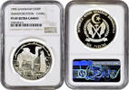 500 pesetas Western Sahara (Saharawi) 500 pesetas 1990, NGC PF69 UC, Transportation - Arab and Camel Top Pop -