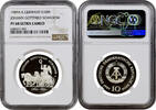 10 mark Germany - GDR 10 mark 1989, NGC PF68 UC, 225th Ann. - Johann Gottfried Schadow -