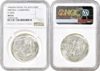 100 zlotych Poland 100 zlotych 1966, NGC MS64 PROBA, Meshko and Dubrovka heads -
