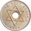 1 penny British West Africa 1 penny 1936 KN, NGC MS65, King Edward VIII (01-12.1936) -