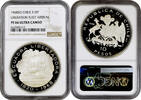 10 pesos Chile 10 pesos 1968 So, NGC PF66 UC, Arrival of Liberation Fleet -